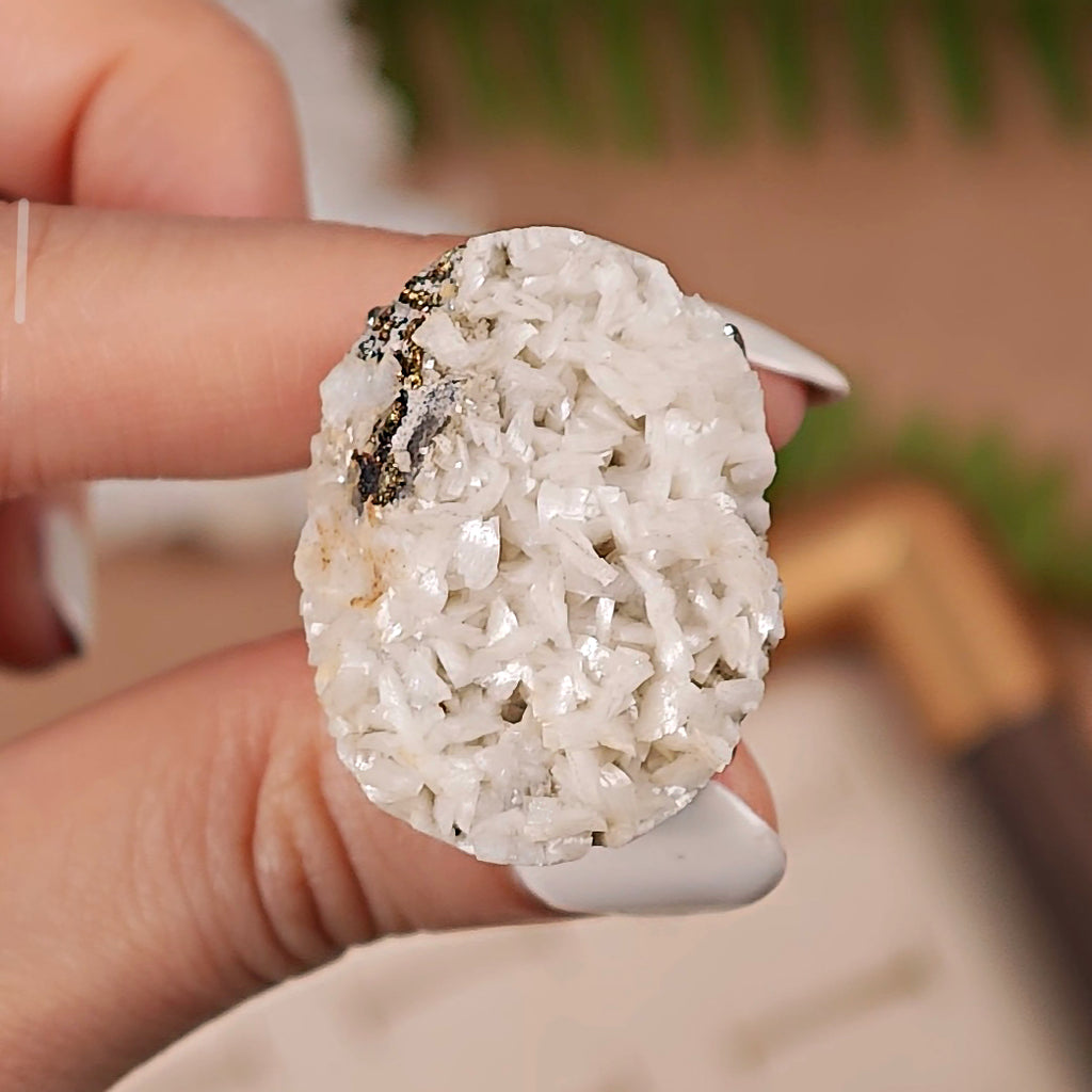 Raw Dolomite Adjustable Ring – Natural Mineral Stone Ring, Handmade One of a Kind Jewelry-002