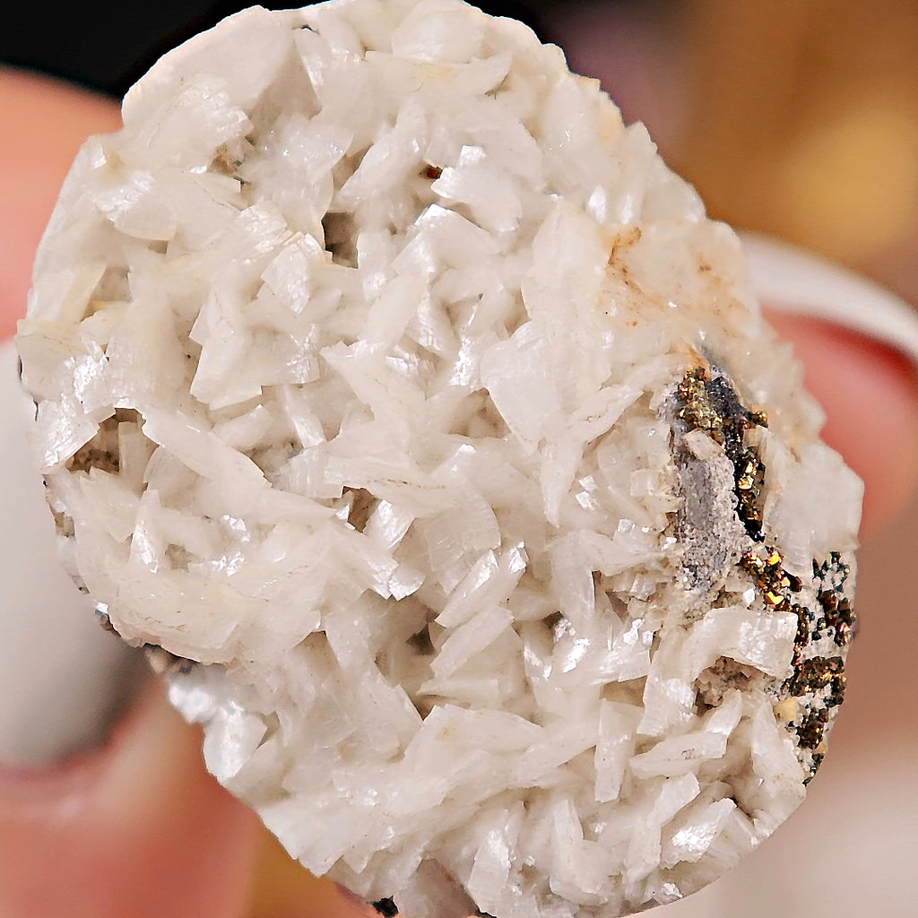 Raw Dolomite Adjustable Ring – Natural Mineral Stone Ring, Handmade One of a Kind Jewelry-002