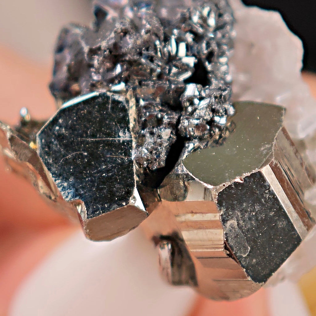 Raw Chalcopyrite Adjustable Ring – Natural Mineral Stone Ring, Handmade One of a Kind Jewelry-073